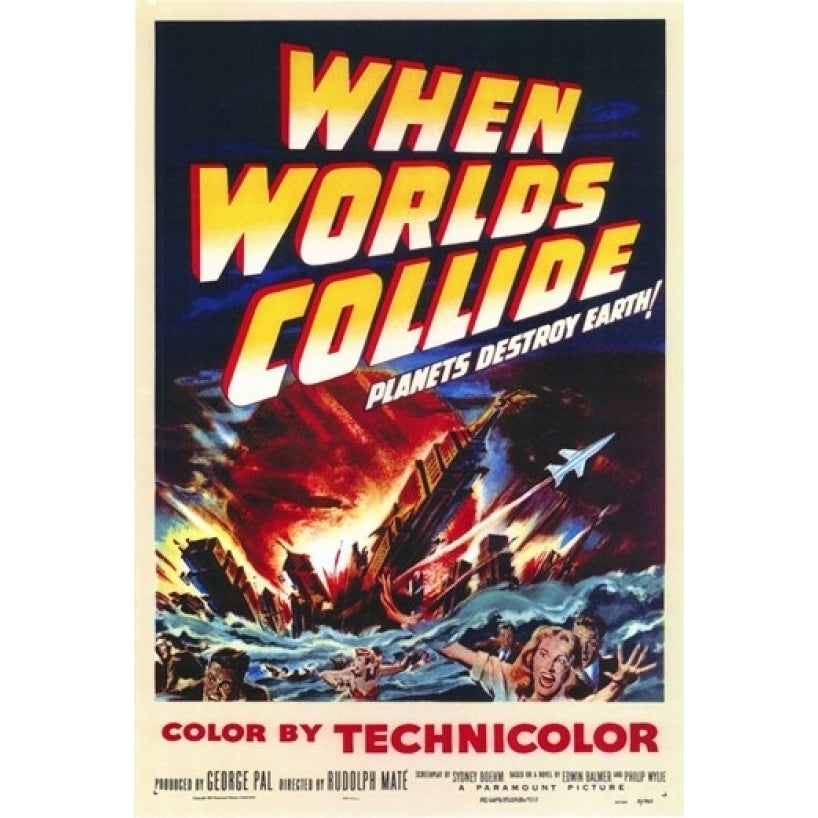 When Worlds Collide Movie Poster (11 x 17) - Item MOV143829 Image 1