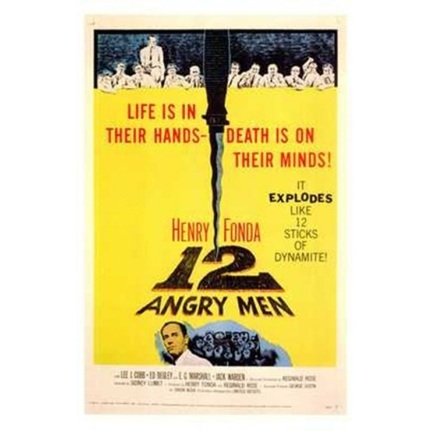 Twelve Angry Men Movie Poster (11 x 17) - Item MOV143941 Image 1