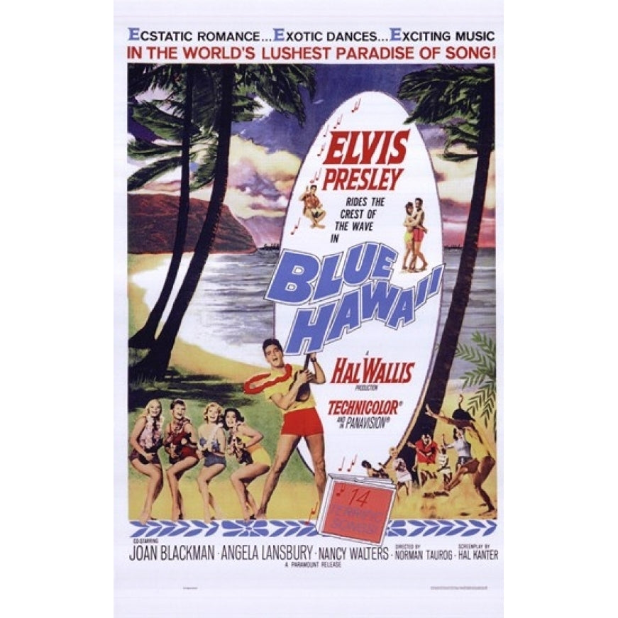 Blue Hawaii Movie Poster (11 x 17) - Item MOV144041 Image 1