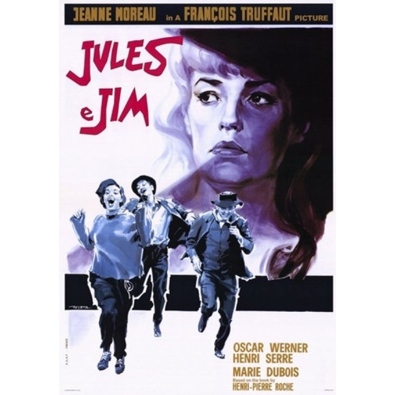 Jules and Jim Movie Poster (11 x 17) - Item MOV144043 Image 1