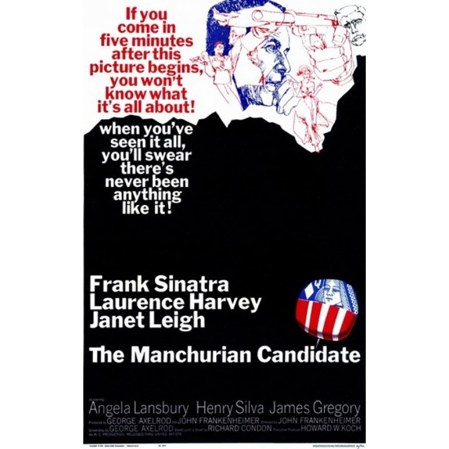 The Manchurian Candidate Movie Poster (11 x 17) - Item MOV144064 Image 1