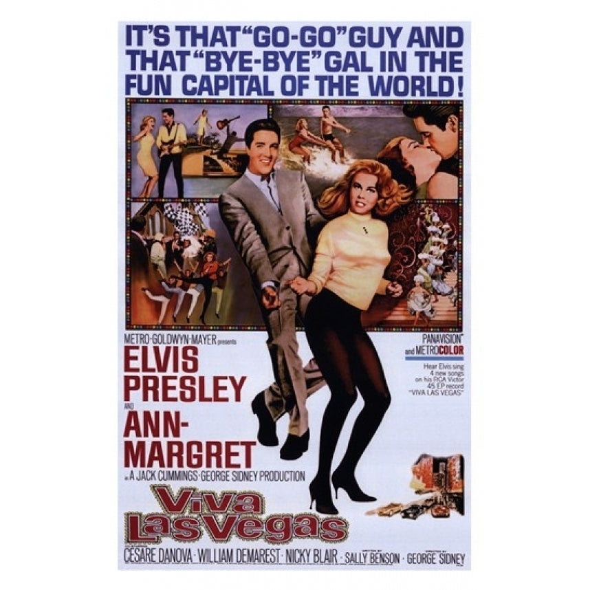 Viva Las Vegas Movie Poster (11 x 17) - Item MOV144090 Image 1