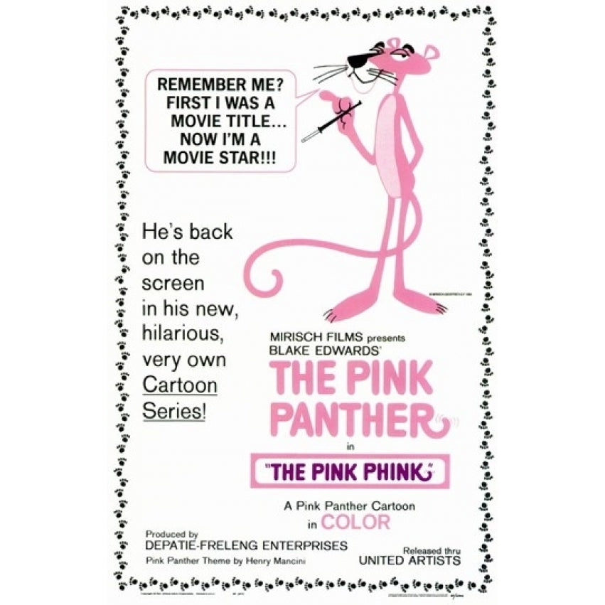 The Pink Panther Movie Poster (11 x 17) - Item MOV144113 Image 1