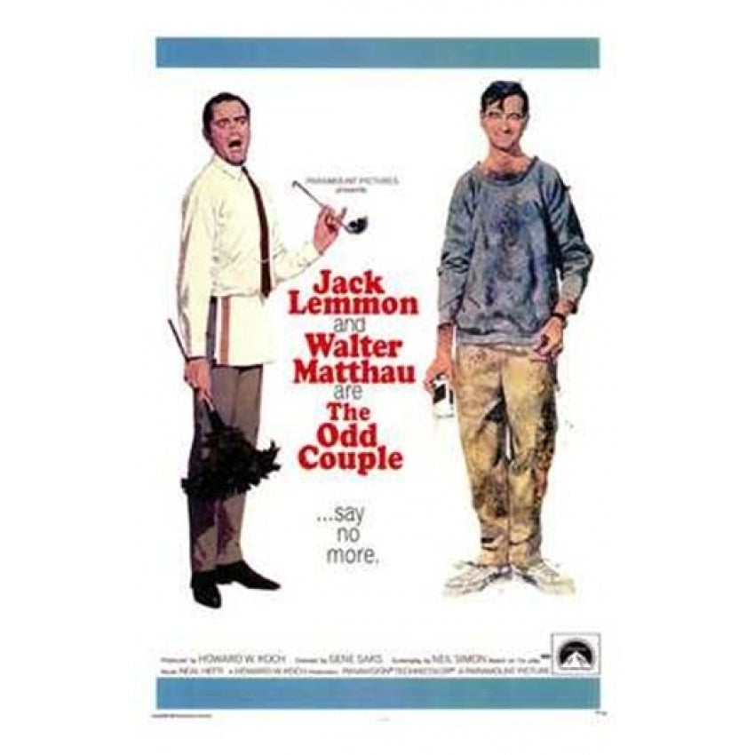 The Odd Couple Movie Poster (11 x 17) - Item MOV144155 Image 1