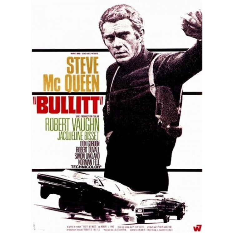 Bullitt Movie Poster (11 x 17) - Item MOV144161 Image 1