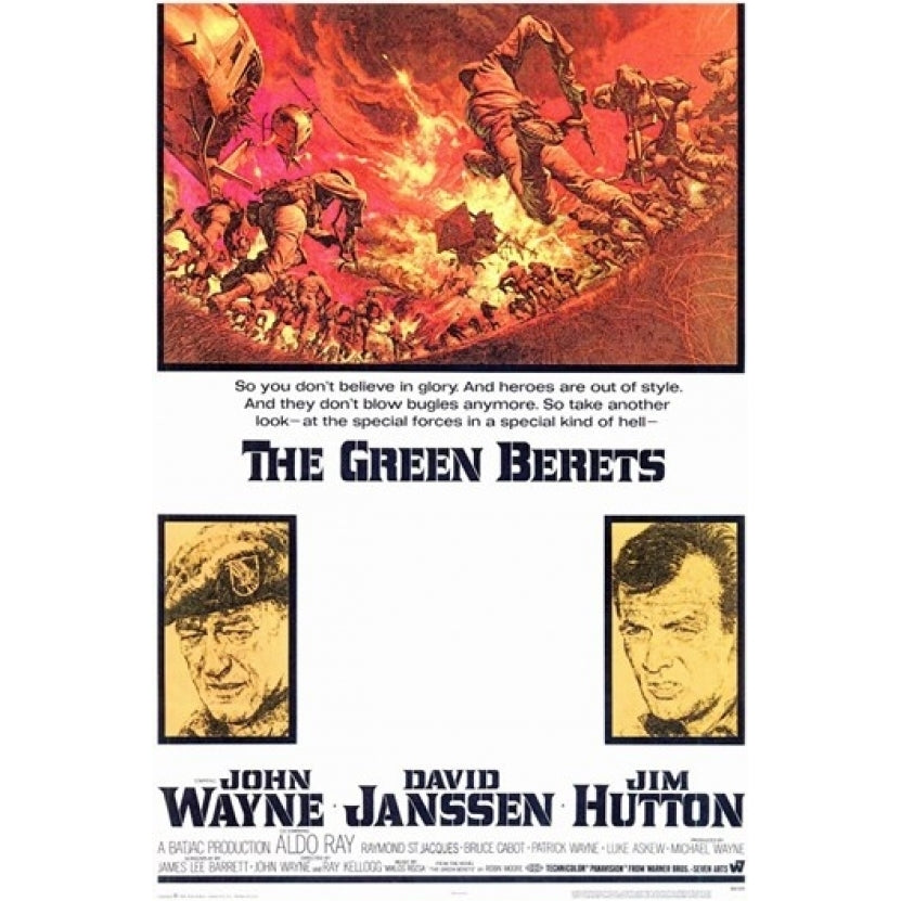 Green Berets Movie Poster (11 x 17) - Item MOV144165 Image 1