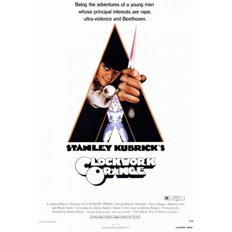 Clockwork Orange Movie Poster (11 x 17) - Item MOV144186 Image 1