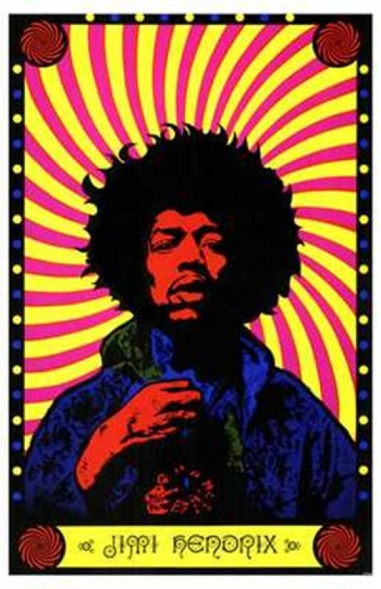 Jimi Hendrix Movie Poster (11 x 17) - Item MOV144207 Image 1