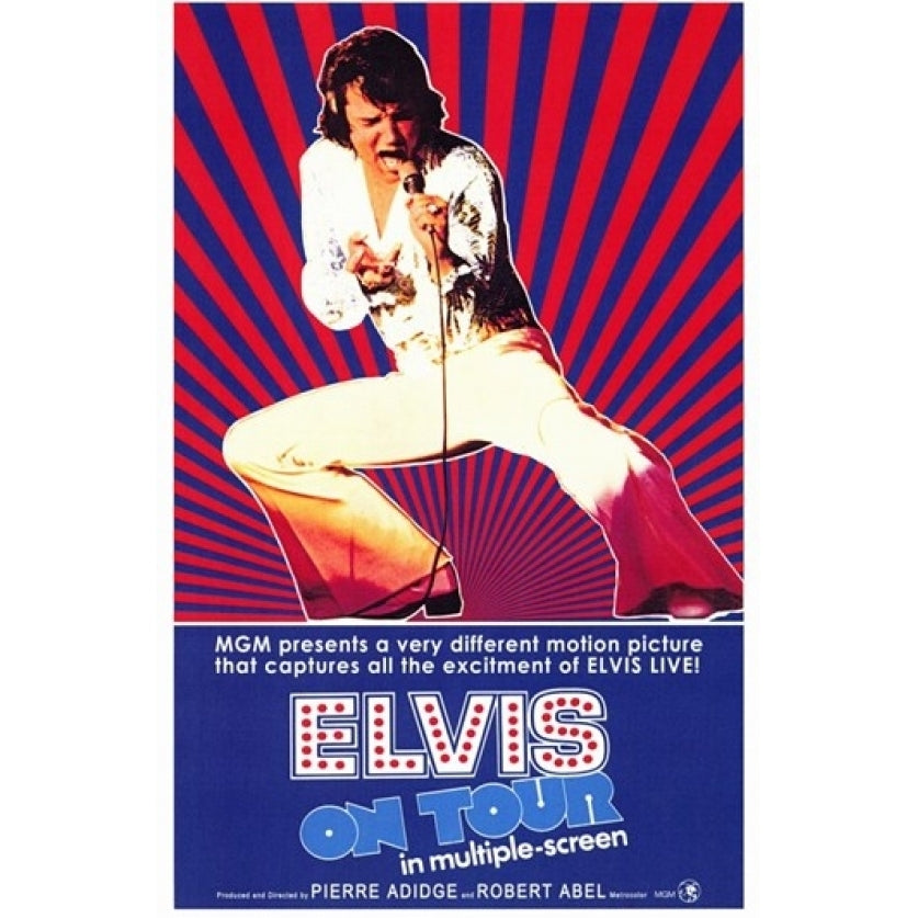 Elvis on Tour Movie Poster (11 x 17) - Item MOV144199 Image 1