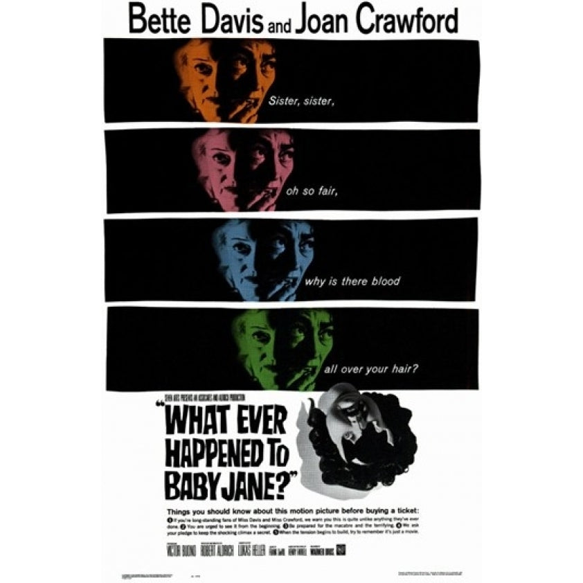 Whatever Happened to Baby Jane Movie Poster (11 x 17) - Item MOV144301 Image 1