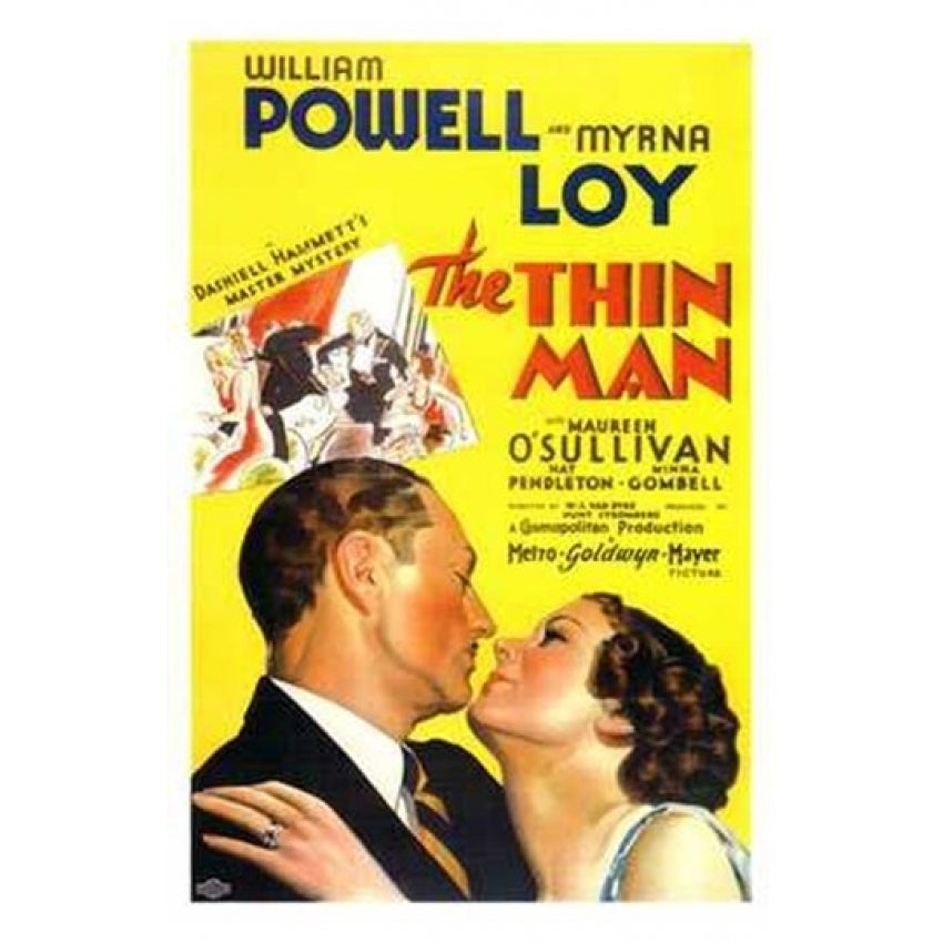 The Thin Man Movie Poster (11 x 17) - Item MOV144337 Image 1