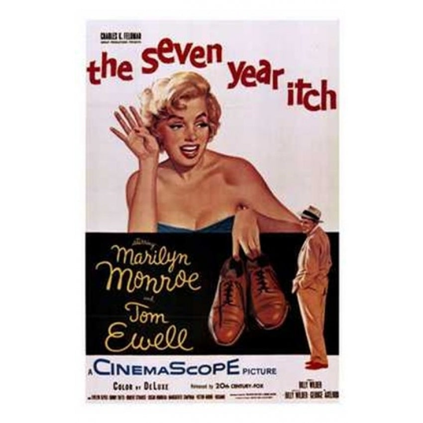 The Seven Year Itch - style A c.1955 Movie Poster (11 x 17) - Item MOV149512 Image 1