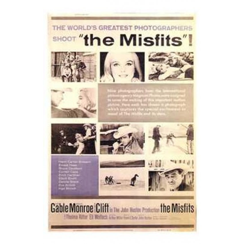 The Misfits Movie Poster (11 x 17) - Item MOV168884 Image 1