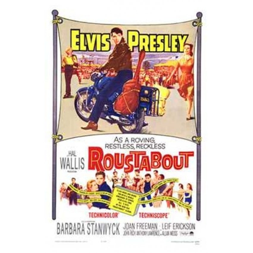 Roustabout Movie Poster (11 x 17) - Item MOV149518 Image 1