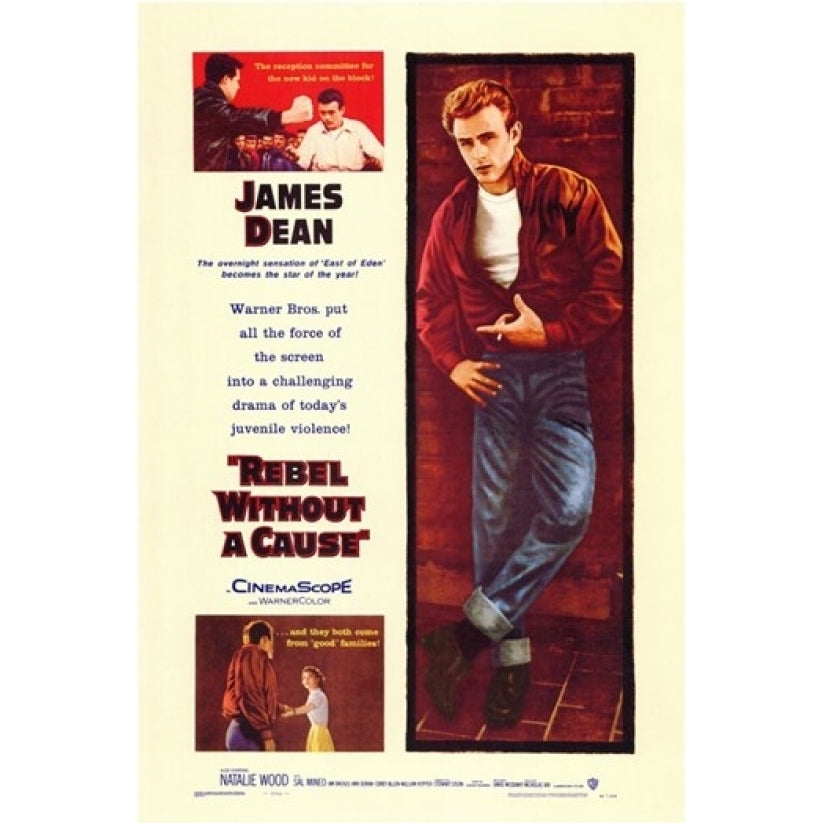 Rebel Without a Cause Movie Poster (11 x 17) - Item MOV156487 Image 1