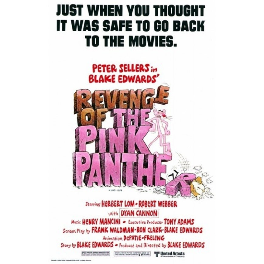 Revenge of the Pink Panther Movie Poster (11 x 17) - Item MOV170504 Image 1