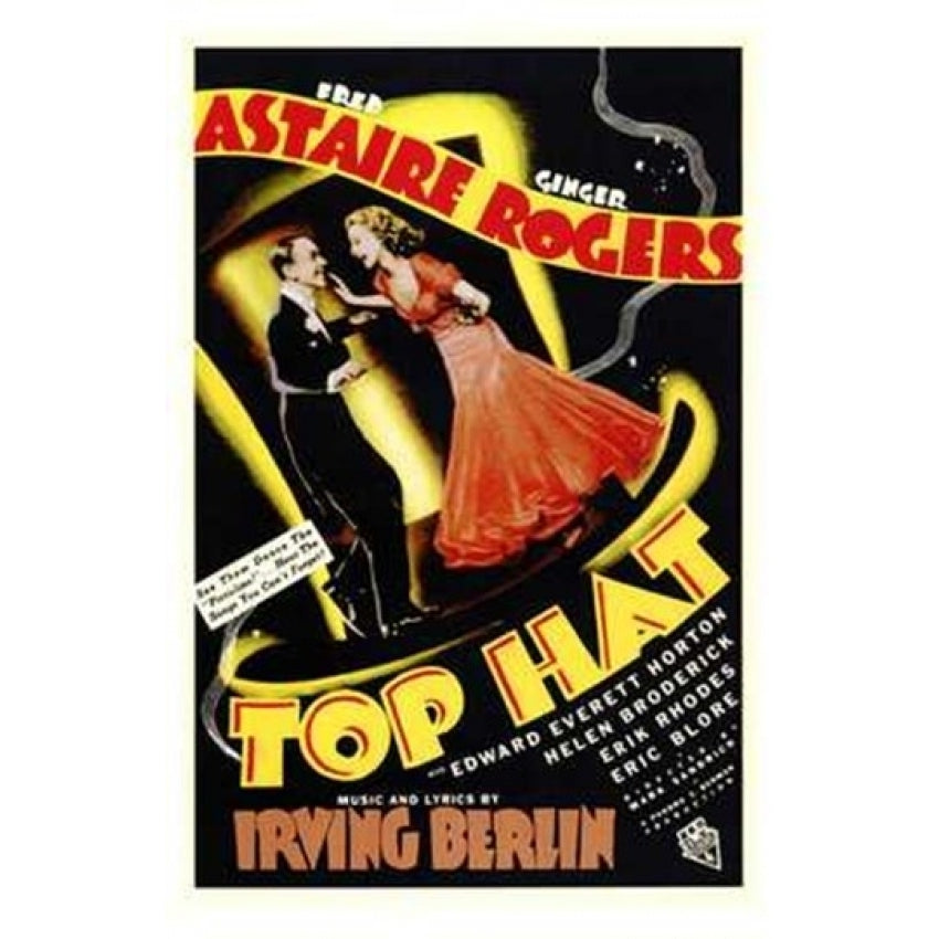 Top Hat Movie Poster (11 x 17) - Item MOV170534 Image 1