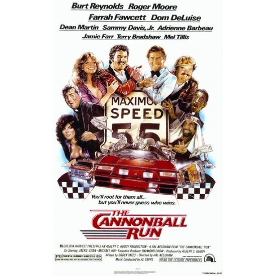 Cannonball Run Movie Poster (11 x 17) - Item MOV170600 Image 1