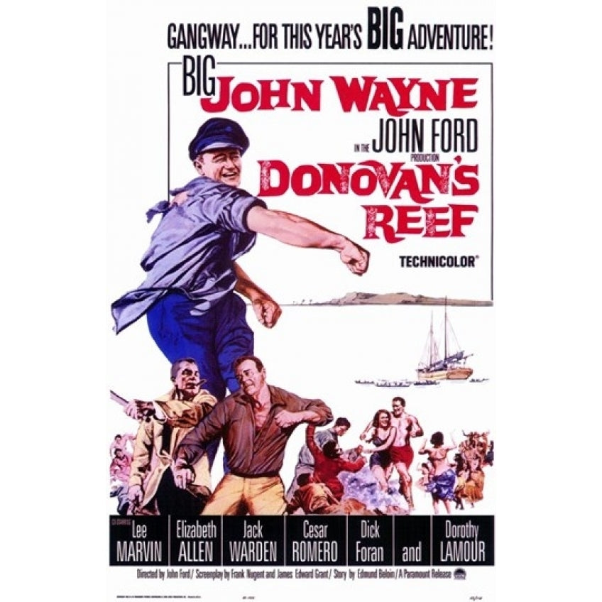 Donovans Reef Movie Poster (11 x 17) - Item MOV170636 Image 1