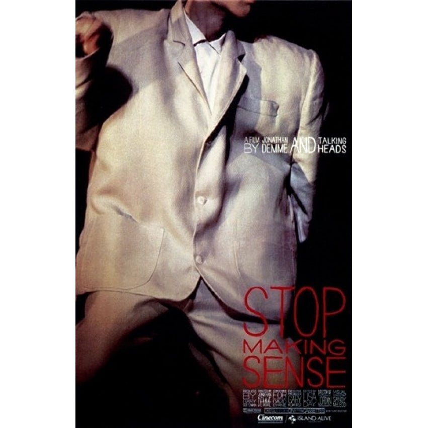 Stop Making Sense Movie Poster (11 x 17) - Item MOV170647 Image 1