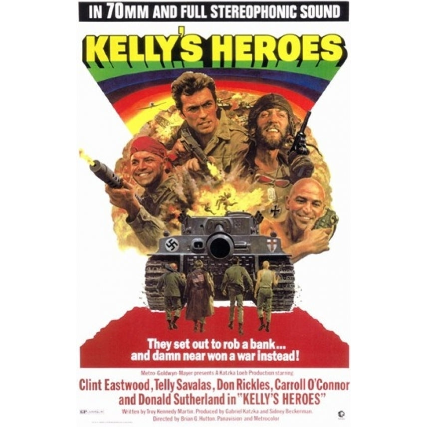 Kellys Heroes Movie Poster (11 x 17) - Item MOV170702 Image 1