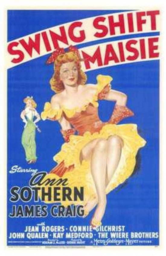 Swing Shift Maisie Movie Poster (11 x 17) - Item MOV174195 Image 1