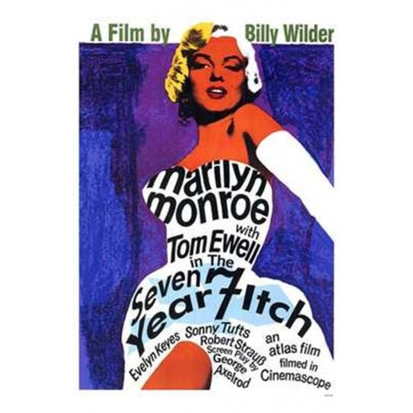 The Seven Year Itch Movie Poster (11 x 17) - Item MOV186982 Image 1