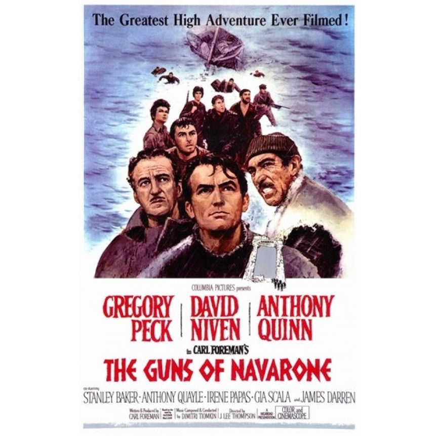 The Guns of Navarone Movie Poster (11 x 17) - Item MOV186989 Image 1