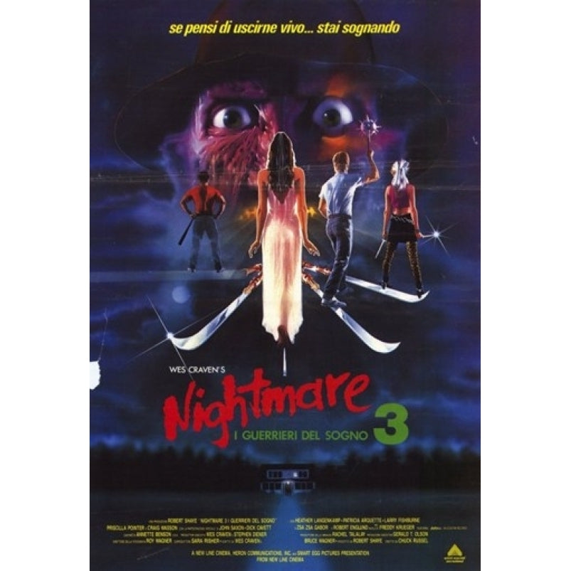 Nightmare on Elm Street 3 Dream Warrior Movie Poster (11 x 17) - Item MOV188642 Image 1