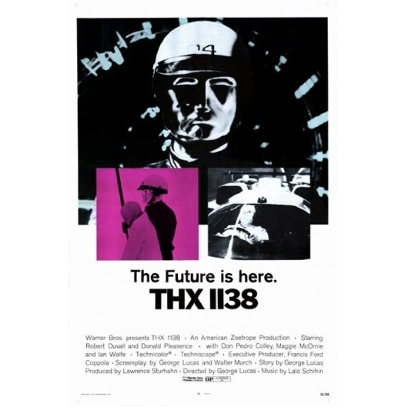 Thx-1138 Movie Poster (11 x 17) - Item MOV189253 Image 1