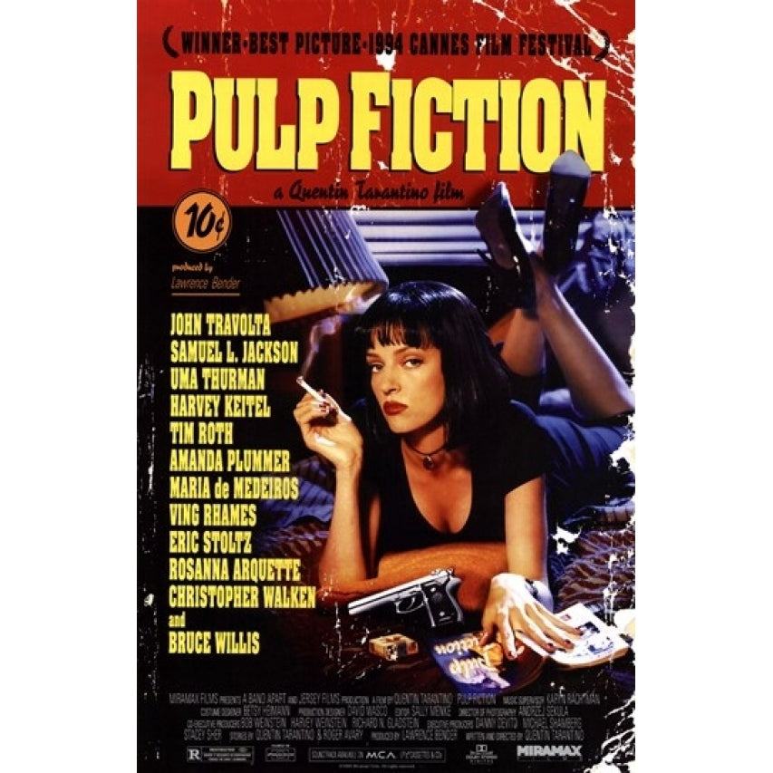 Pulp Fiction Movie Poster (11 x 17) - Item MOV189517 Image 1