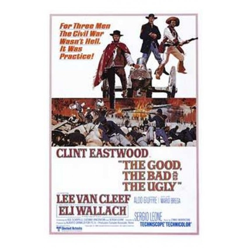 The Good the Bad and the Ugly Movie Poster (11 x 17) - Item MOV189531 Image 1