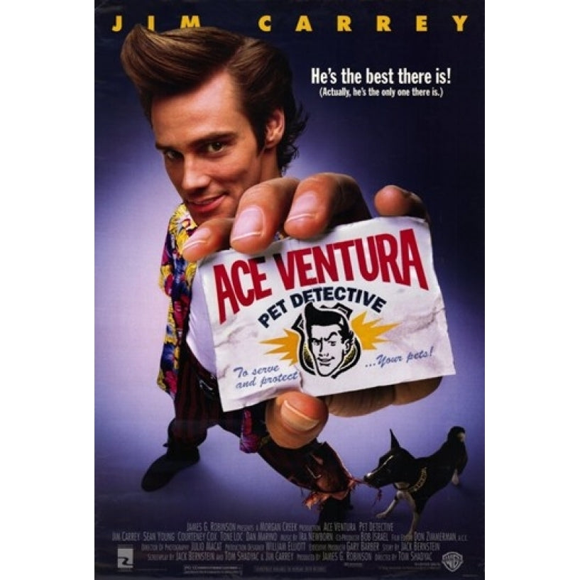 Ace Ventura Pet Detective Movie Poster (11 x 17) - Item MOV189641 Image 1