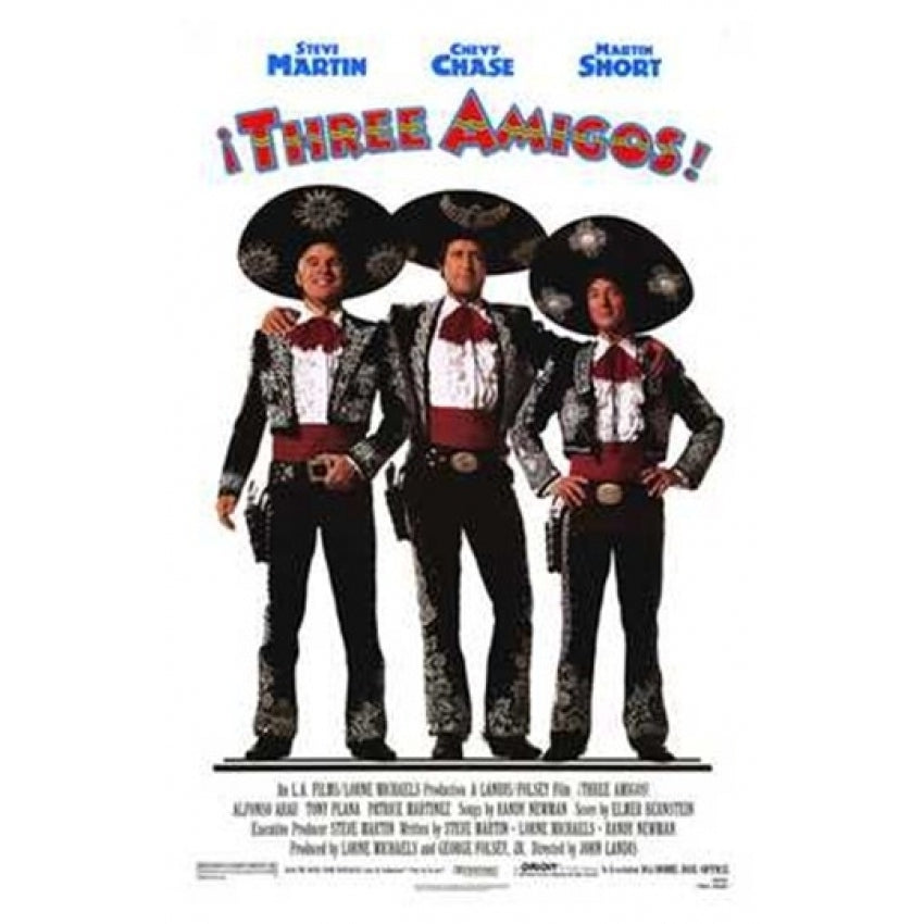 The Three Amigos Movie Poster (11 x 17) - Item MOV189670 Image 1