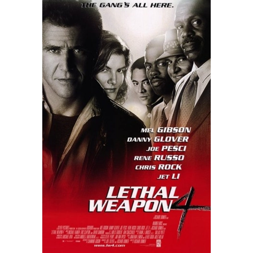 Lethal Weapon 4 Movie Poster (11 x 17) - Item MOV189737 Image 1