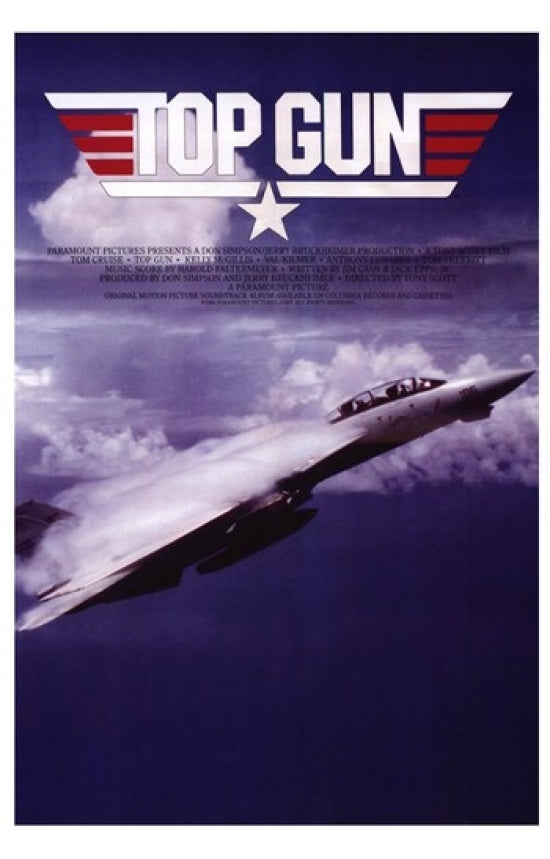 Top Gun Movie Poster (11 x 17) - Item MOV189777 Image 1