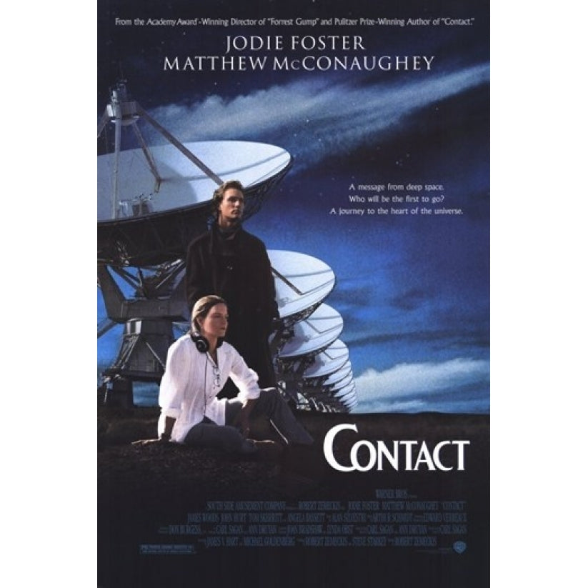 Contact Movie Poster (11 x 17) - Item MOV190178 Image 1