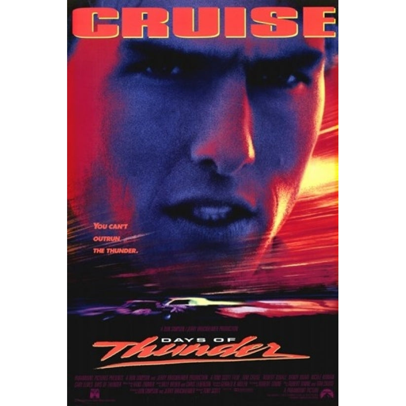 Days of Thunder Movie Poster (11 x 17) - Item MOV190551 Image 1