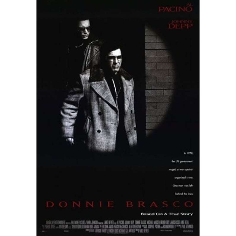 Donnie Brasco Movie Poster (11 x 17) - Item MOV190689 Image 1