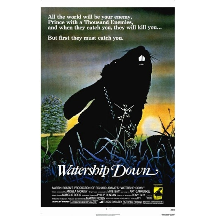 Watership Down Movie Poster (11 x 17) - Item MOV190728 Image 1