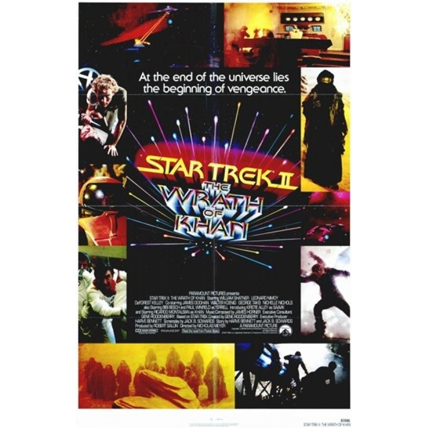 Star Trek 2 the Wrath of Khan Movie Poster (11 x 17) - Item MOV190722 Image 1