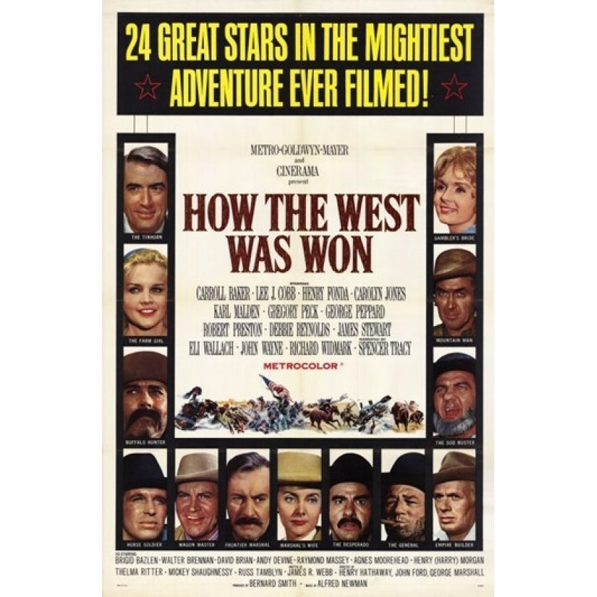 How the West Was Won Movie Poster (11 x 17) - Item MOV190790 Image 1