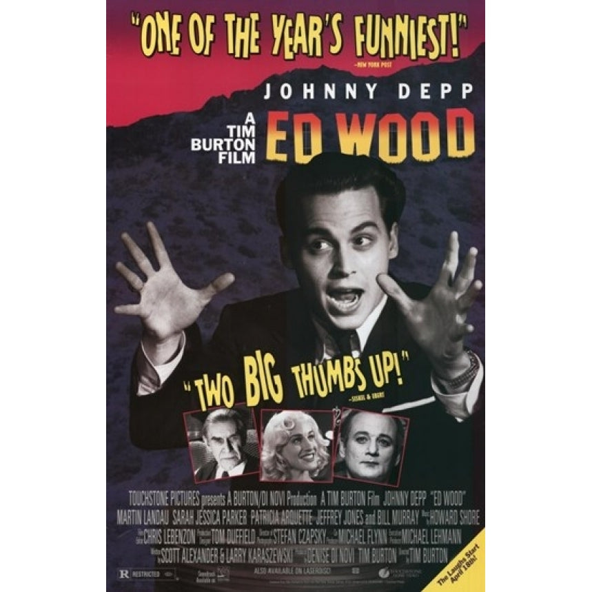 Ed Wood Movie Poster (11 x 17) - Item MOV191959 Image 1