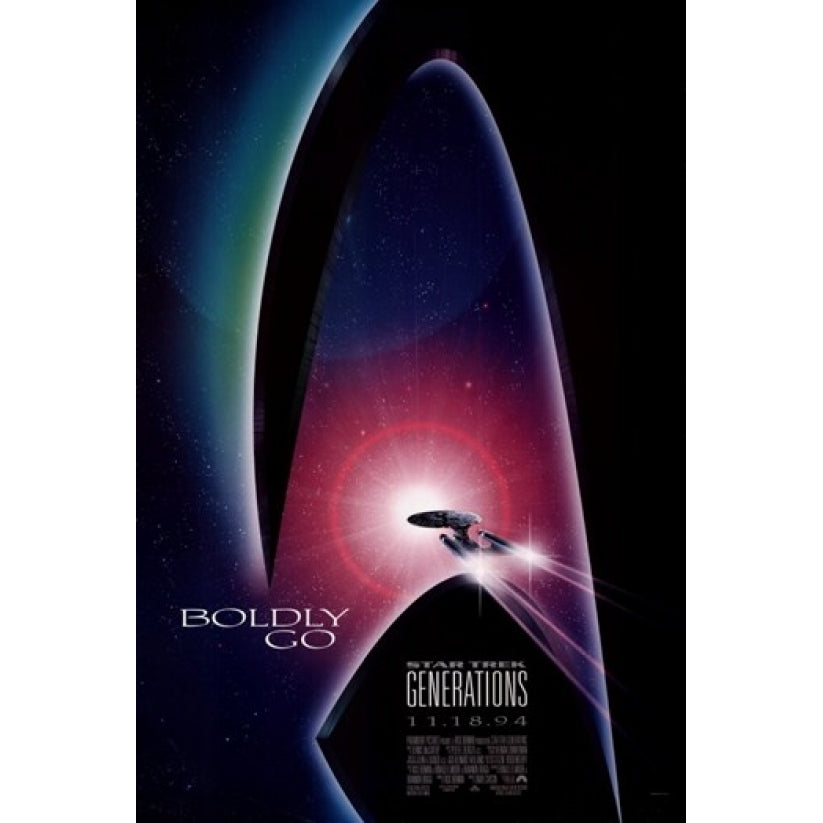 Star Trek Generations Movie Poster (11 x 17) - Item MOV192164 Image 1