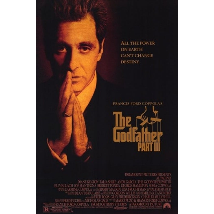 Godfather Part 3 Movie Poster (11 x 17) - Item MOV192938 Image 1