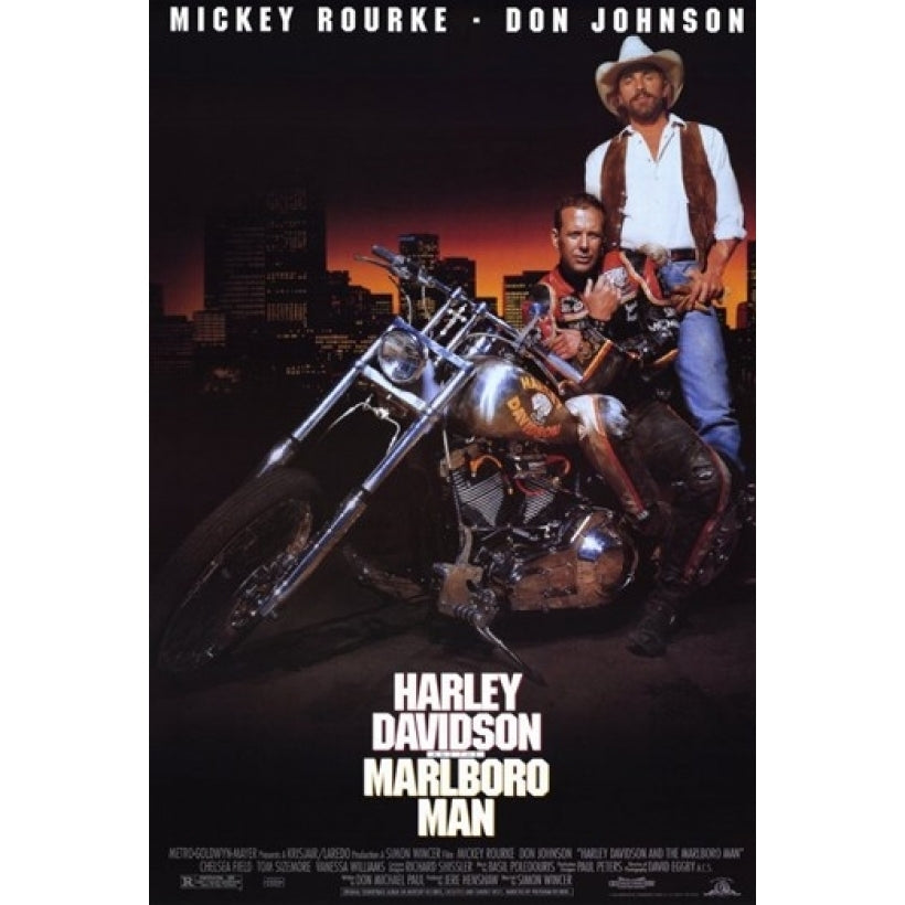 Harley Davidson and Marlboro Man Movie Poster (11 x 17) - Item MOV193110 Image 1