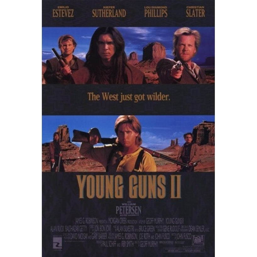 Young Guns 2 Movie Poster (11 x 17) - Item MOV193588 Image 1