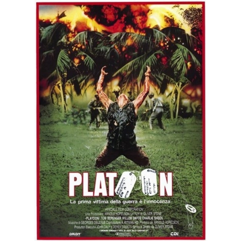 Platoon Movie Poster (11 x 17) - Item MOV195475 Image 1