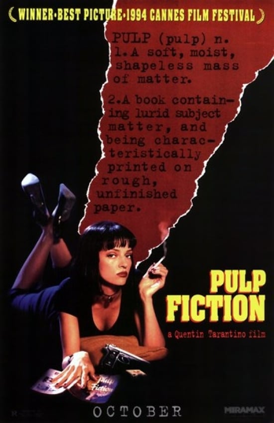 Pulp Fiction Movie Poster (11 x 17) - Item MOV195528 Image 1