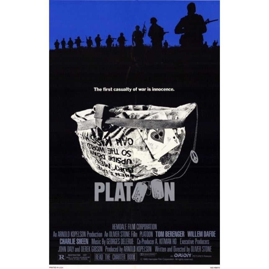 Platoon Movie Poster (11 x 17) - Item MOV195937 Image 1